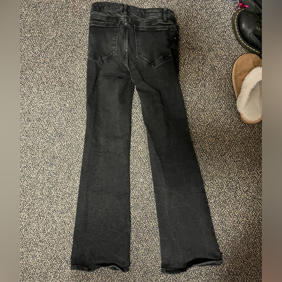 Low rise flare black jeans - Picture 2 of 2